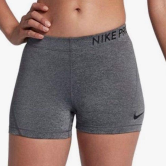 Nike Pants - EUC Women’s Grey Nike Pro Shorts Size Medium